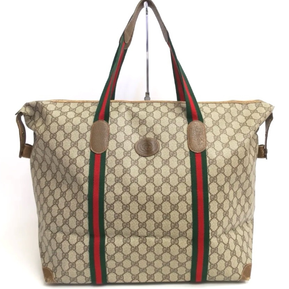 Authentic Gucci travel bag XL tote
